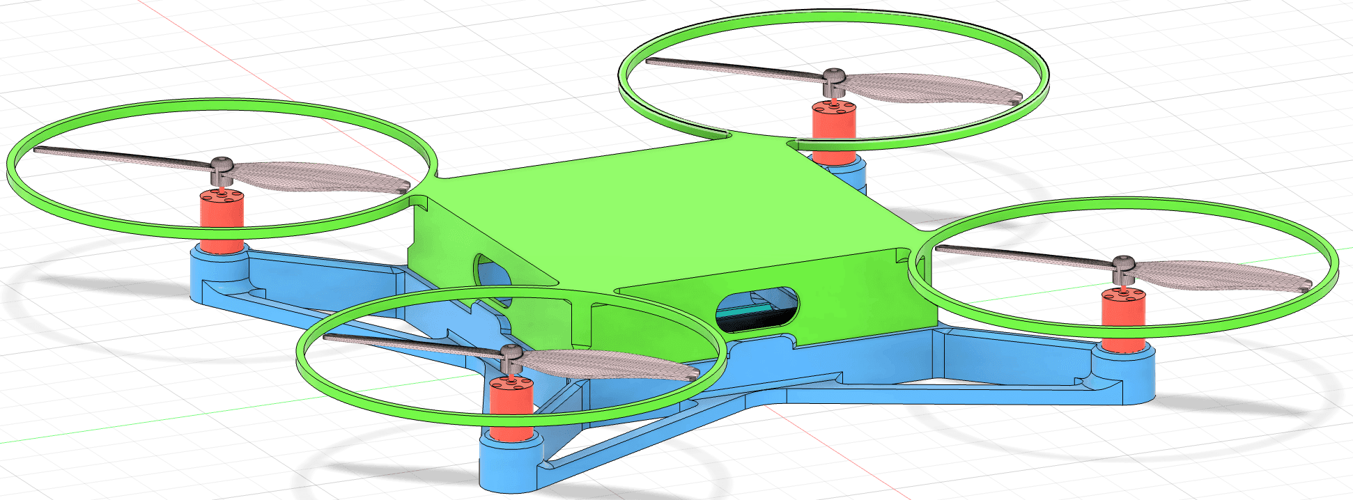 Pre-Final Drone Assembly