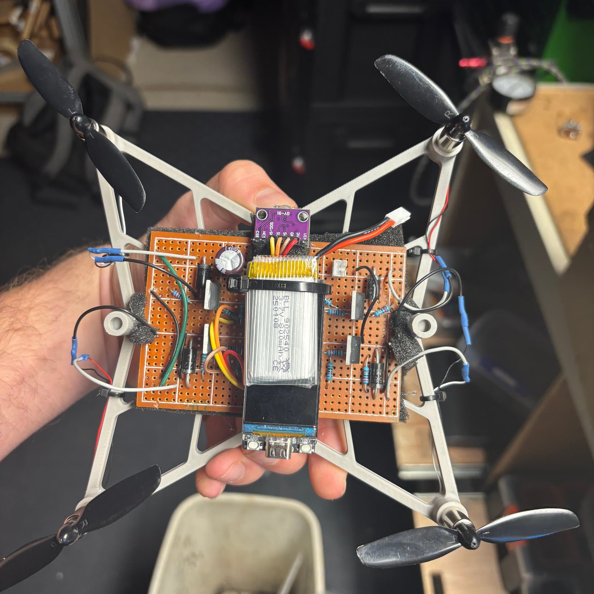 Refined Prototype with Plate Frame