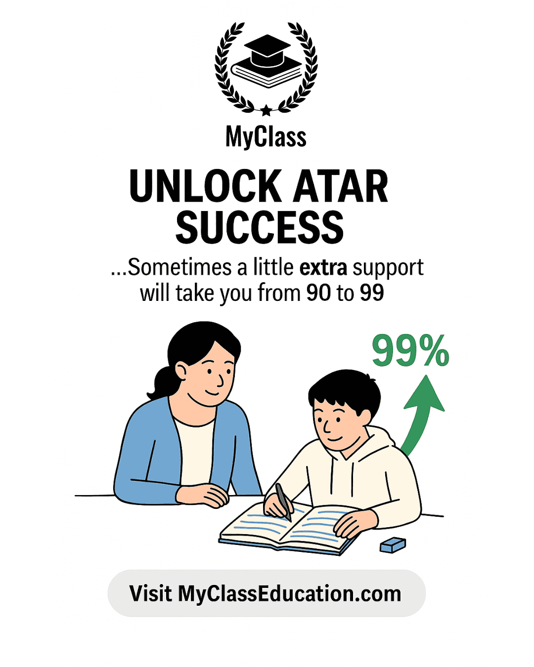 MyClass Ad Campaign - Unlock ATAR Success